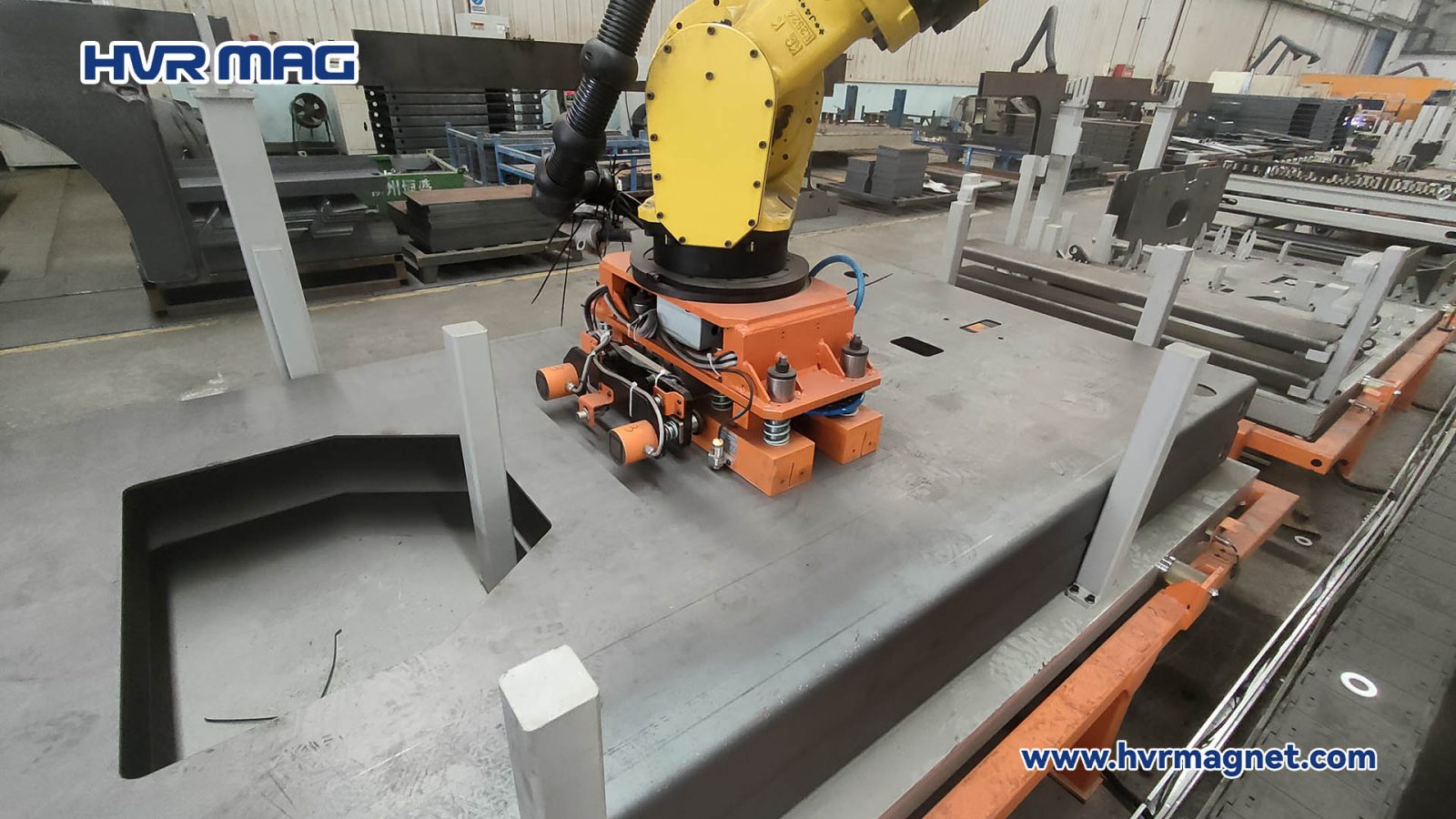 板金加工用磁力夹持系统