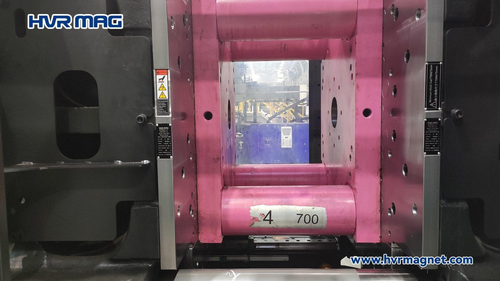 用于快速换模的磁力模板夹持模具